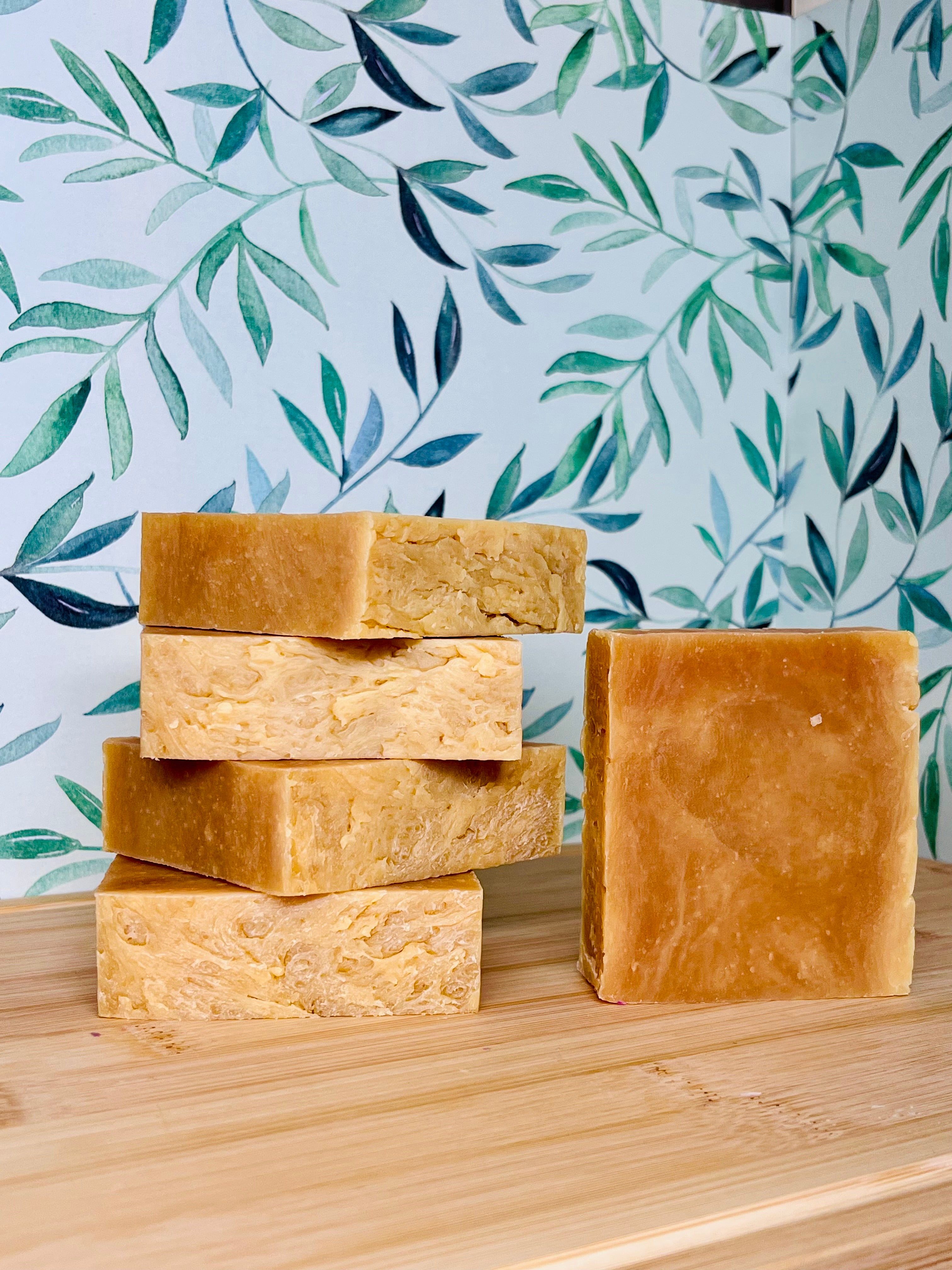 Orange Lemon Grass Goat Milk Soap 1"