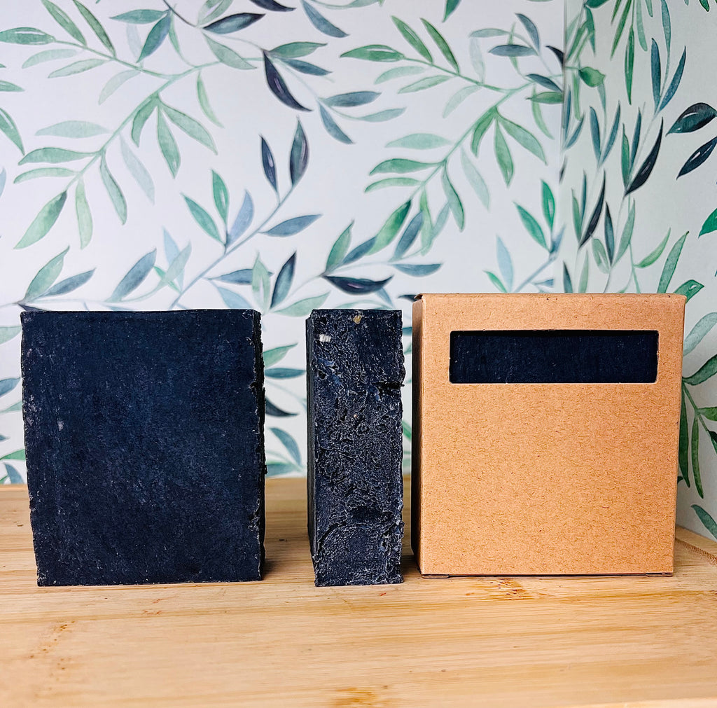 Activated Charcoal Soap 1"