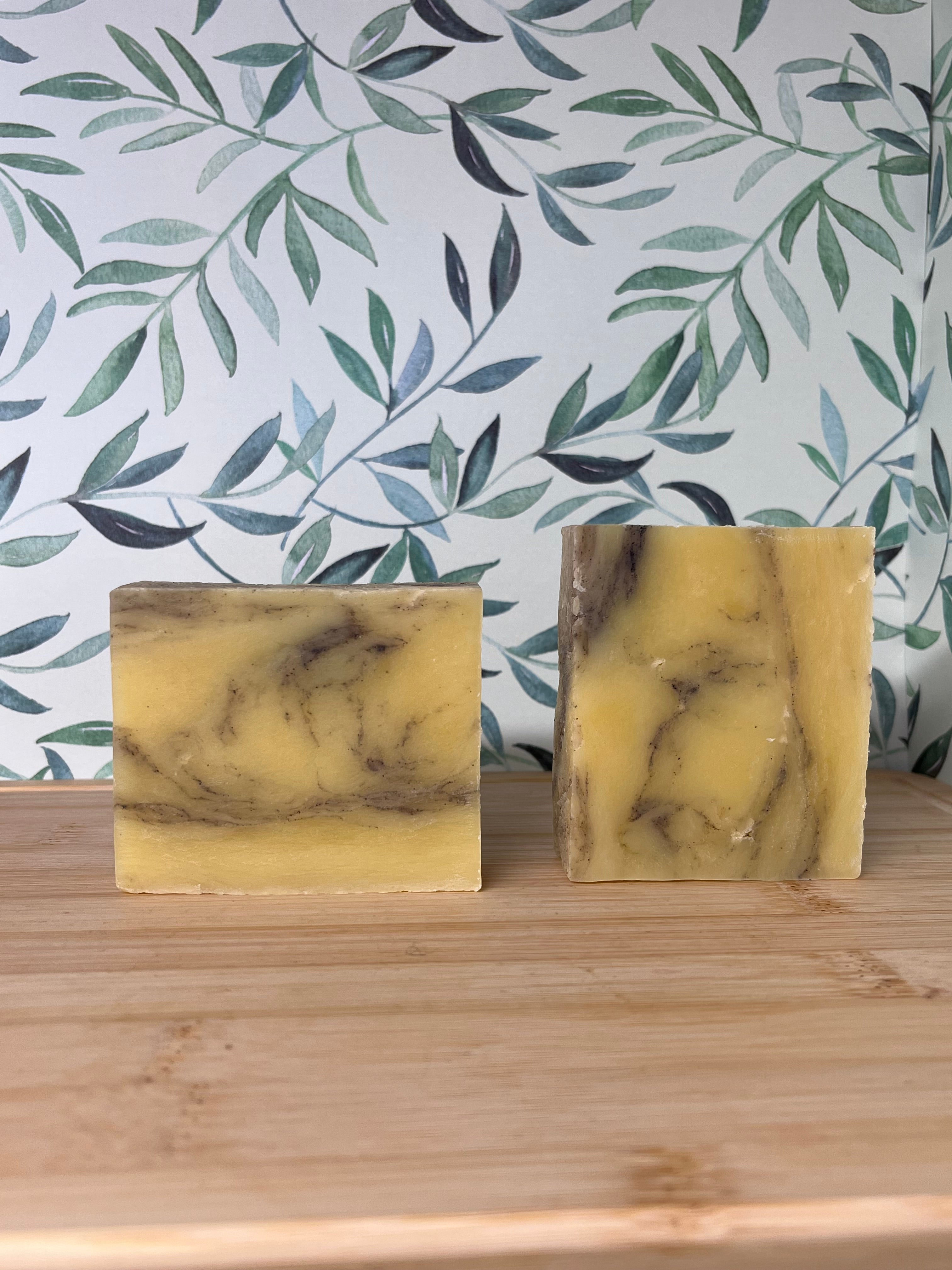 Burnt Orange Patchouli Soap 1"