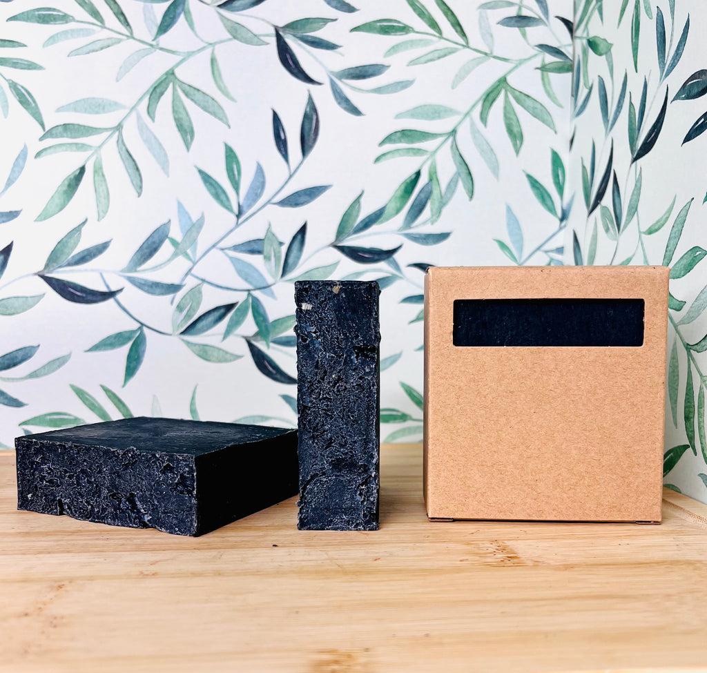 Activated Charcoal Soap 1"