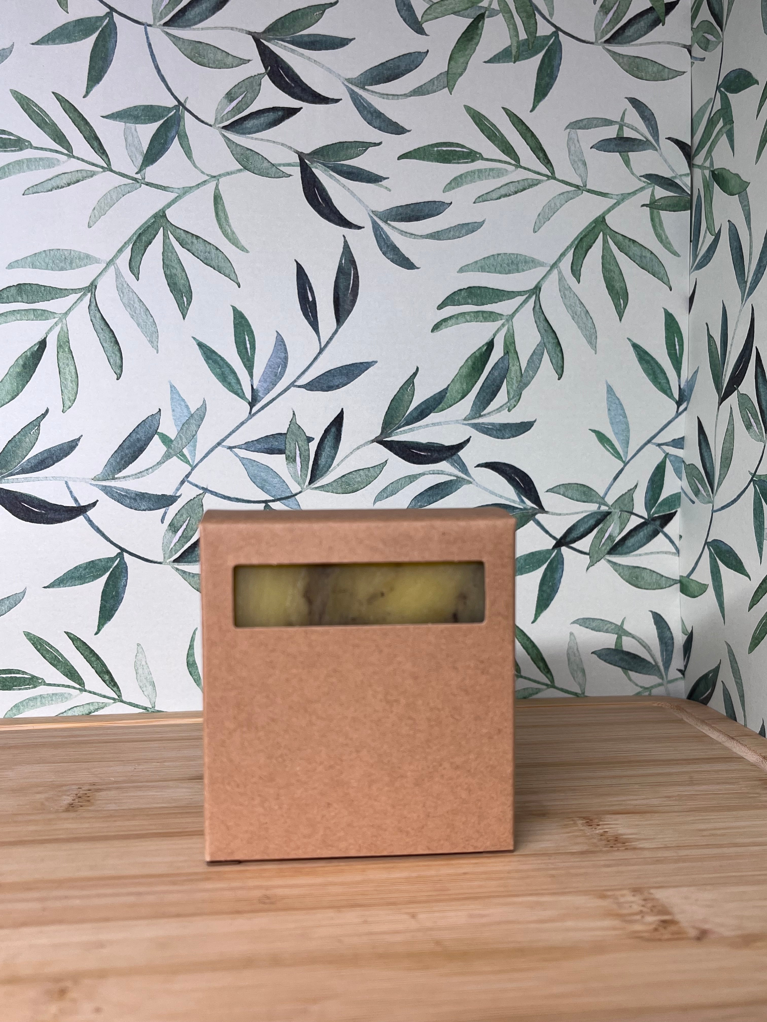 Burnt Orange Patchouli Soap 1"