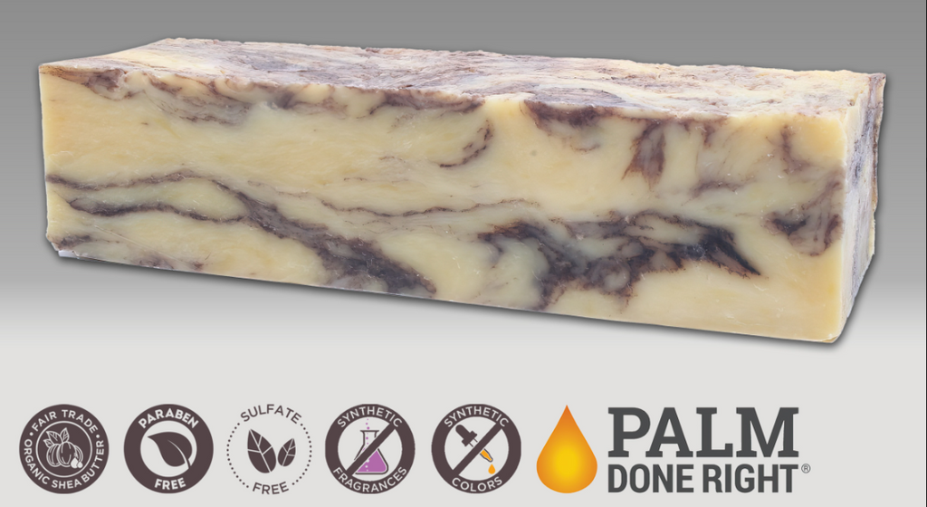 Burnt Orange Patchouli Soap 1"