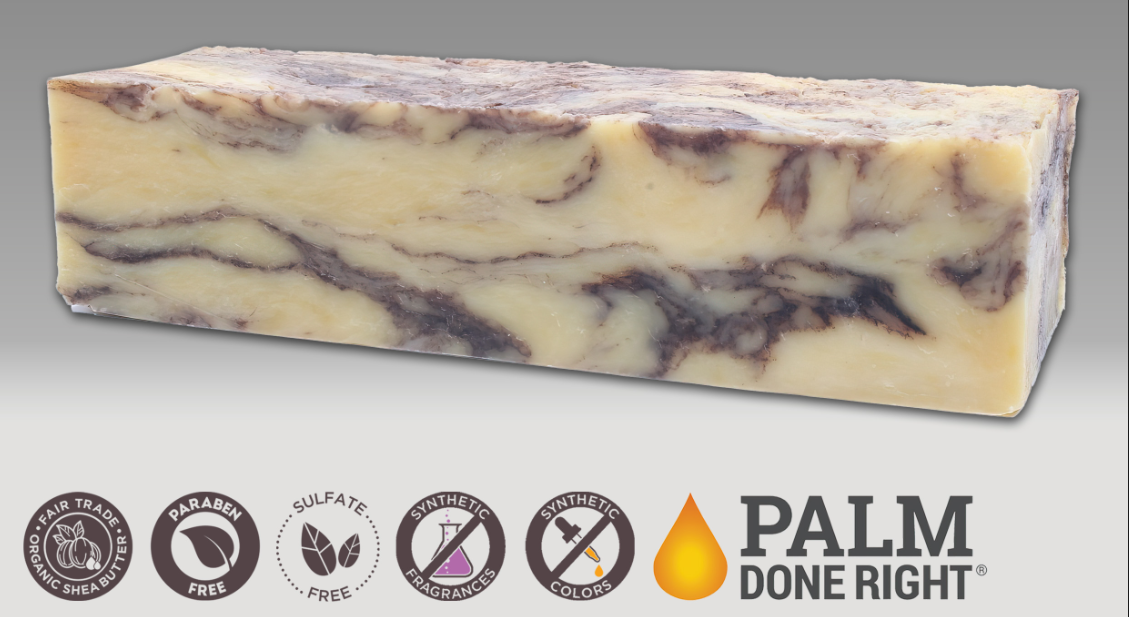 Burnt Orange Patchouli Soap 1"