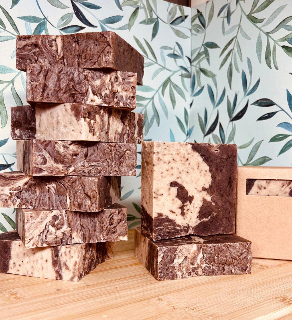 Coffee and Cream Soap 1"