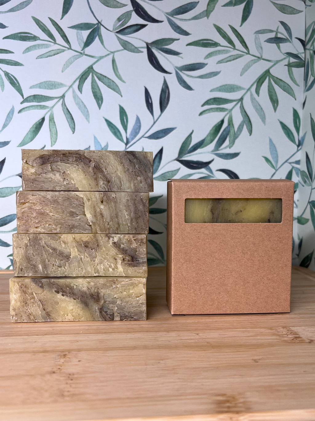 Burnt Orange Patchouli Soap 1"