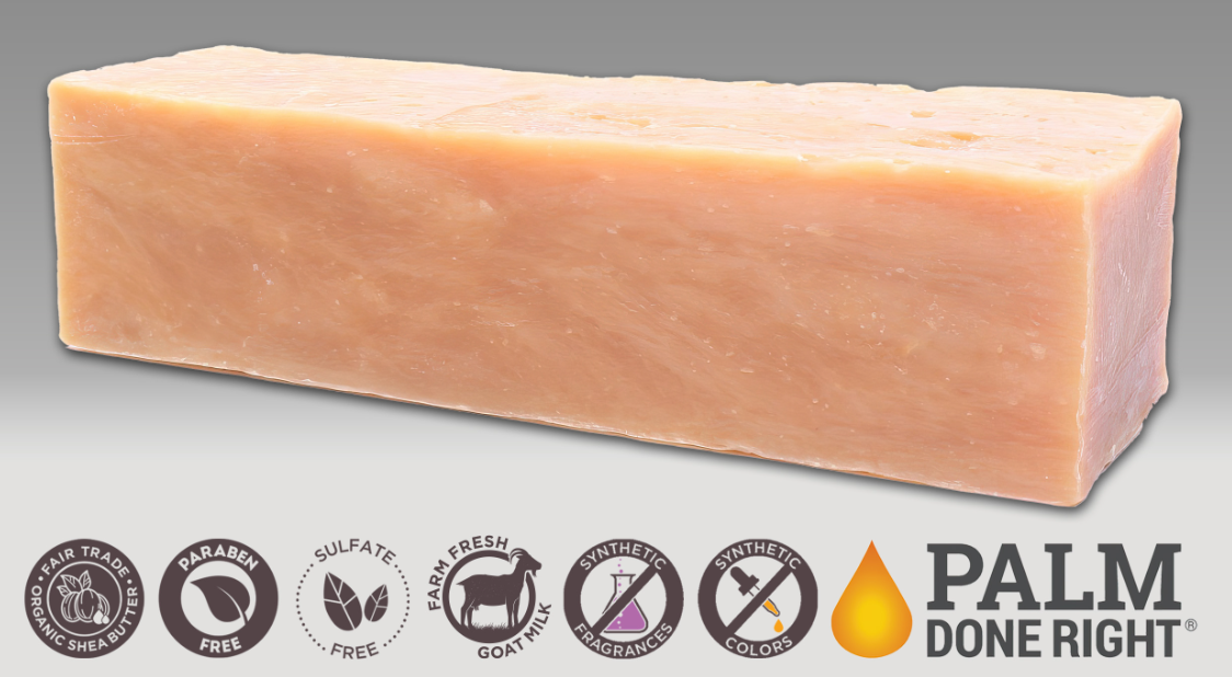 Orange Lemon Grass Goat Milk Soap 1"