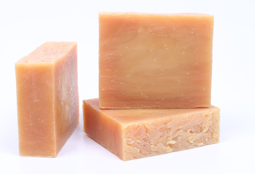 Orange Lemon Grass Goat Milk Soap 1"
