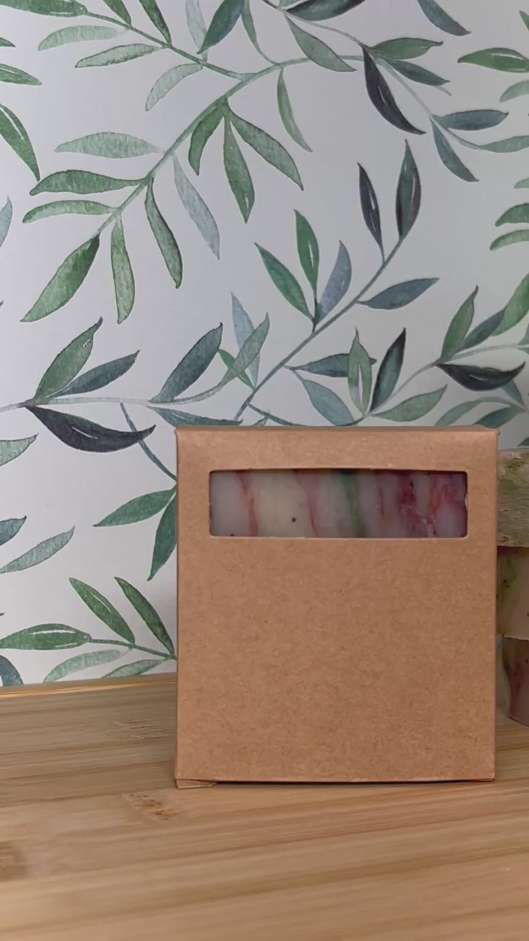 Holiday Cheer Bar Soap 1". Olive Oil and Shea Butter