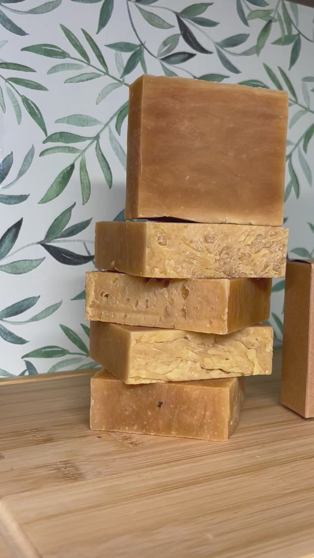 Orange Lemon Grass Goat Milk Soap 1"